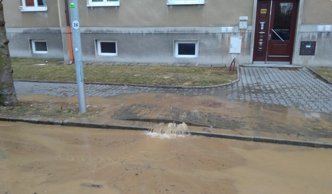 Řešení havárií vody